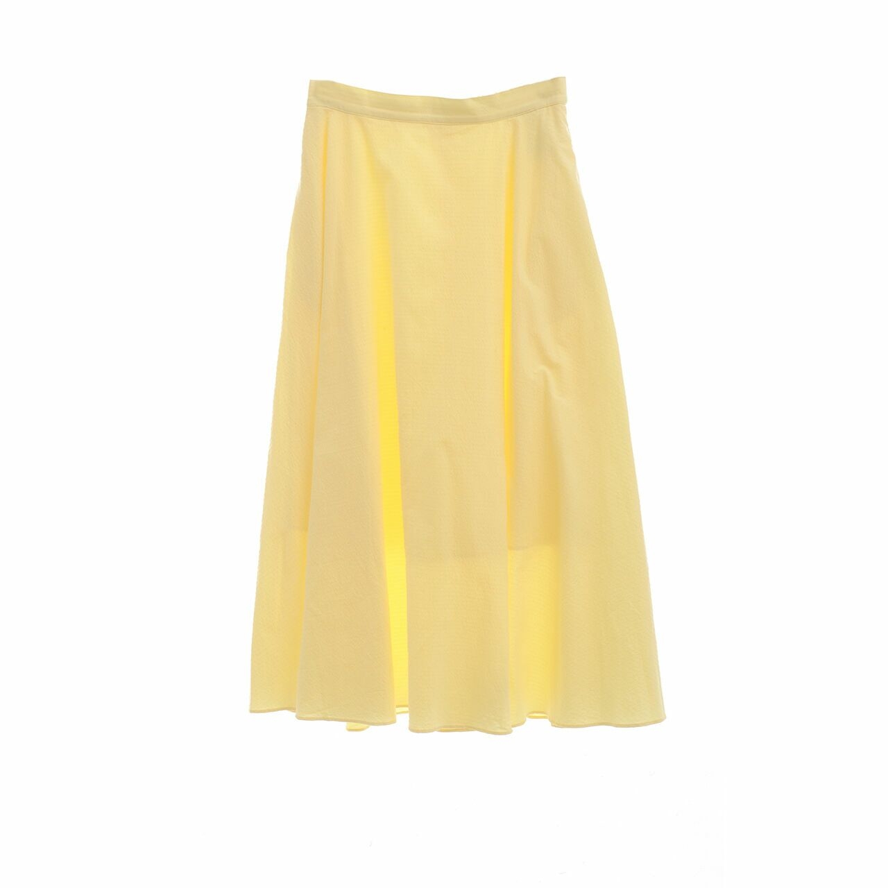 UNIQLO Yellow Maxi Skirt