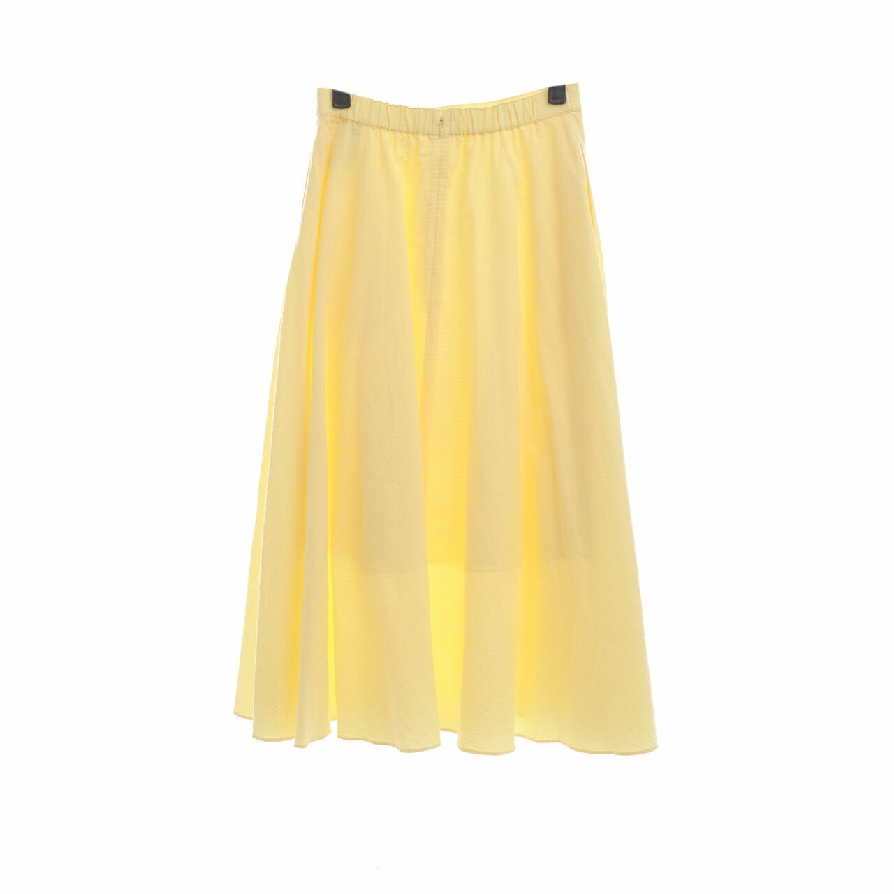 UNIQLO Yellow Maxi Skirt