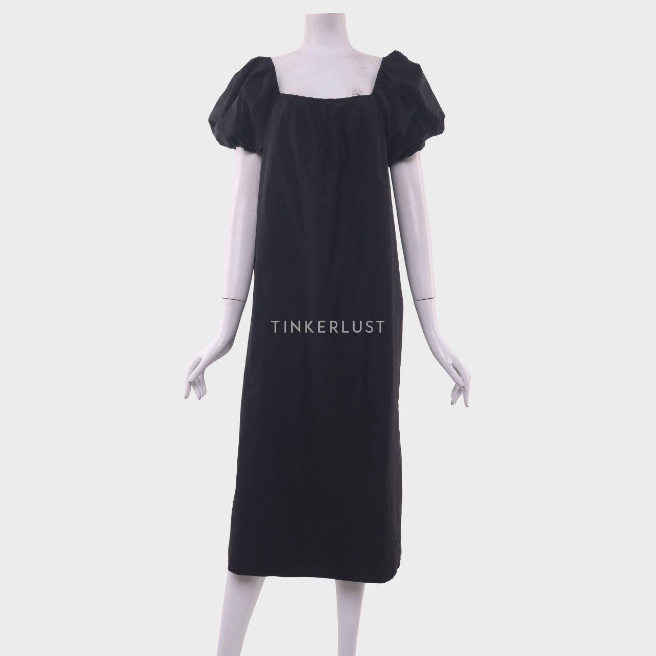 Herell Black Midi Dress