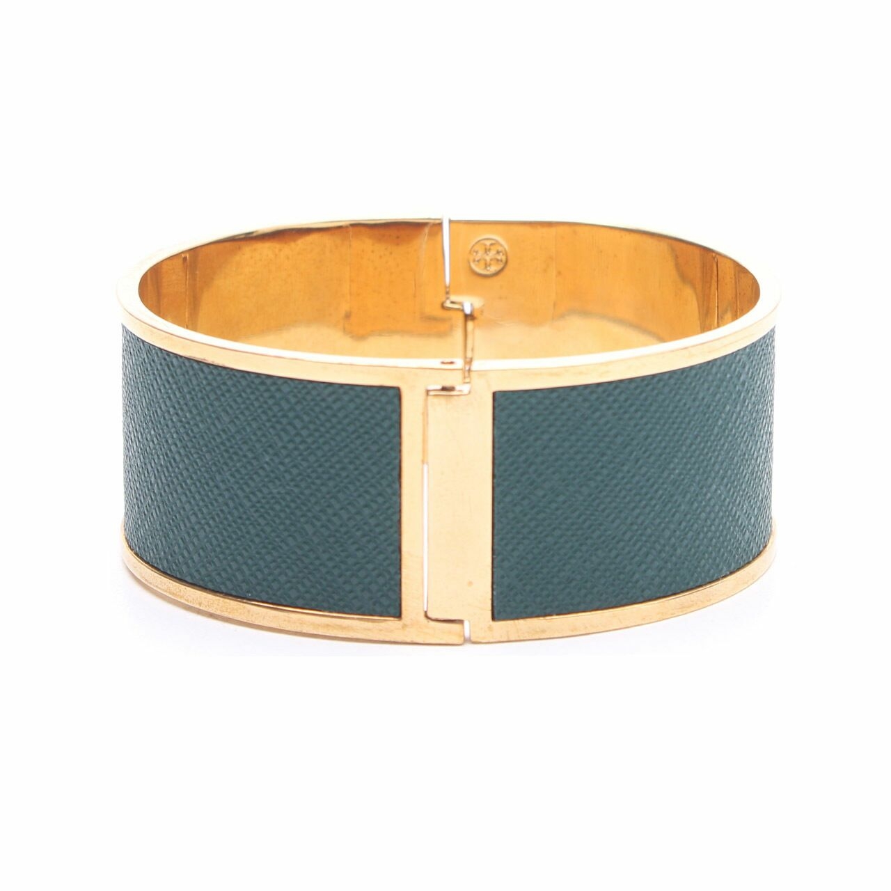 Tory Burch Gold & Green Bracelet Jewelry