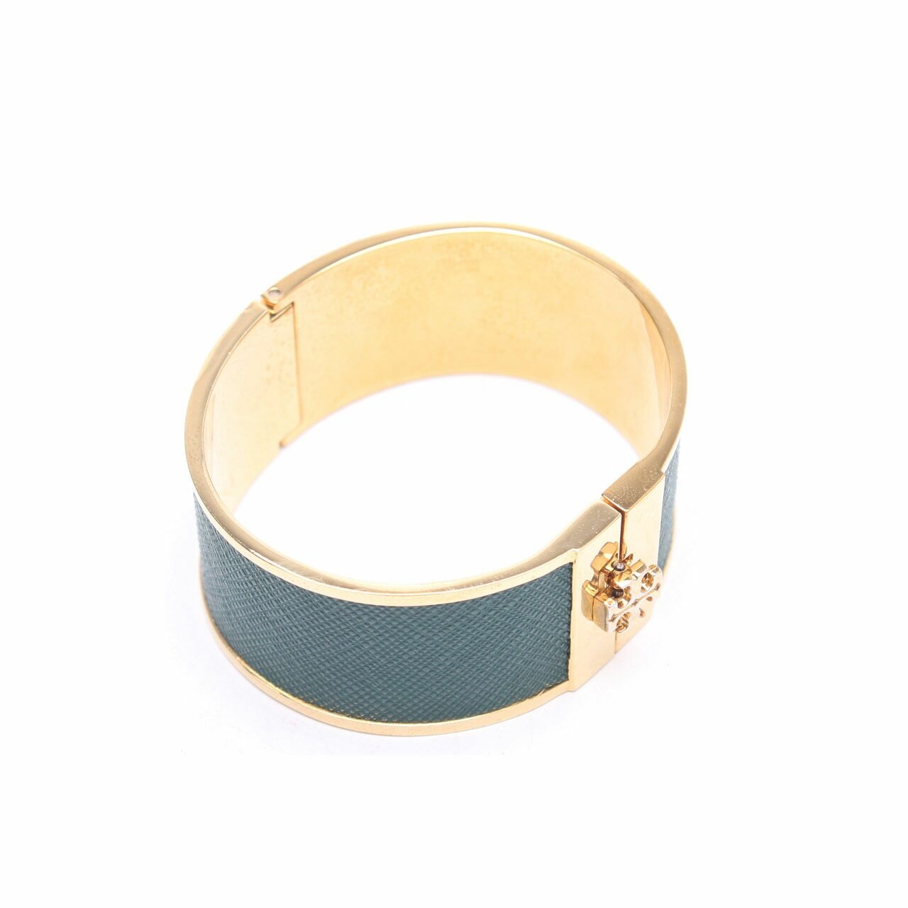 Tory Burch Gold & Green Bracelet Jewelry