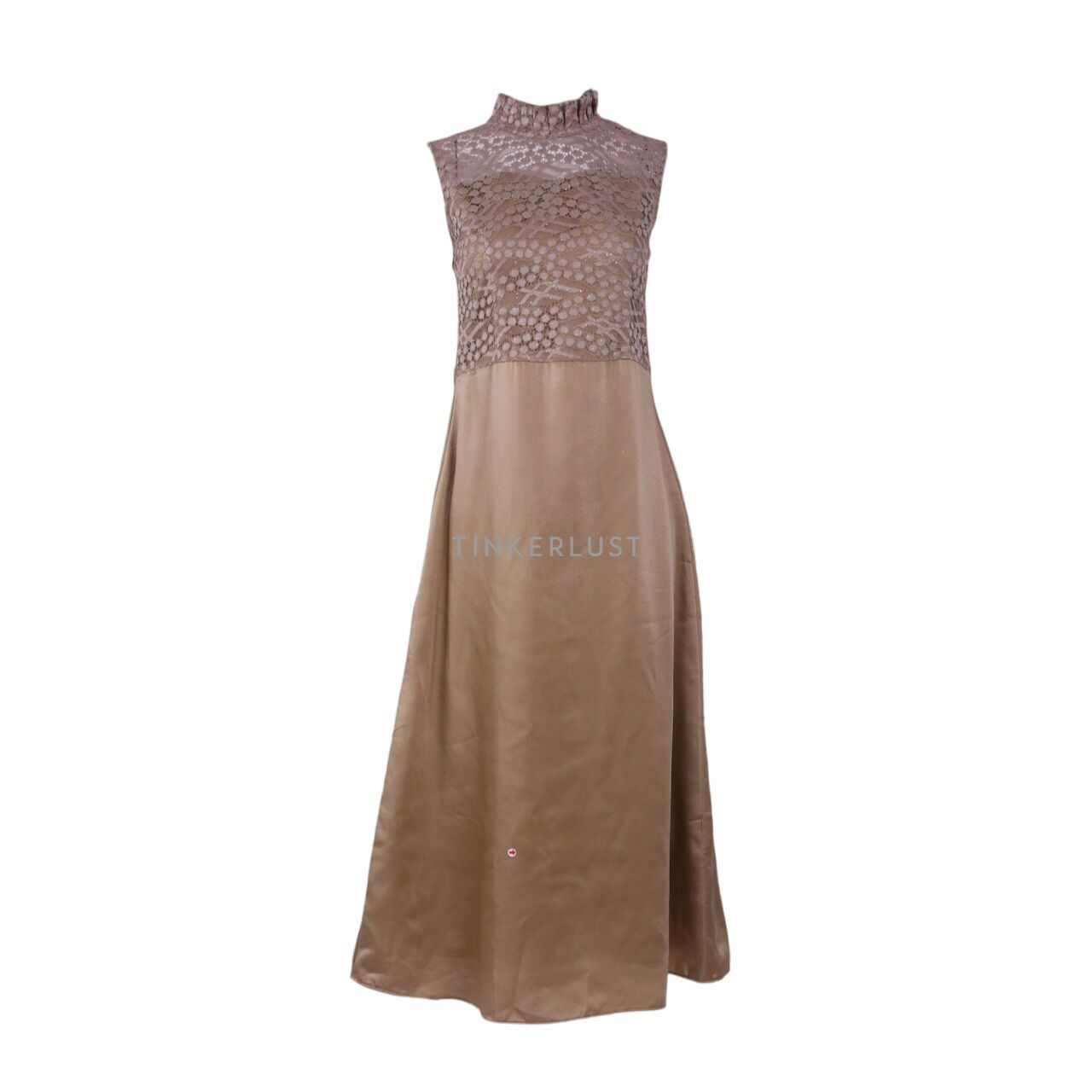 Private Collection Light Brown & Taupe Midi Dress