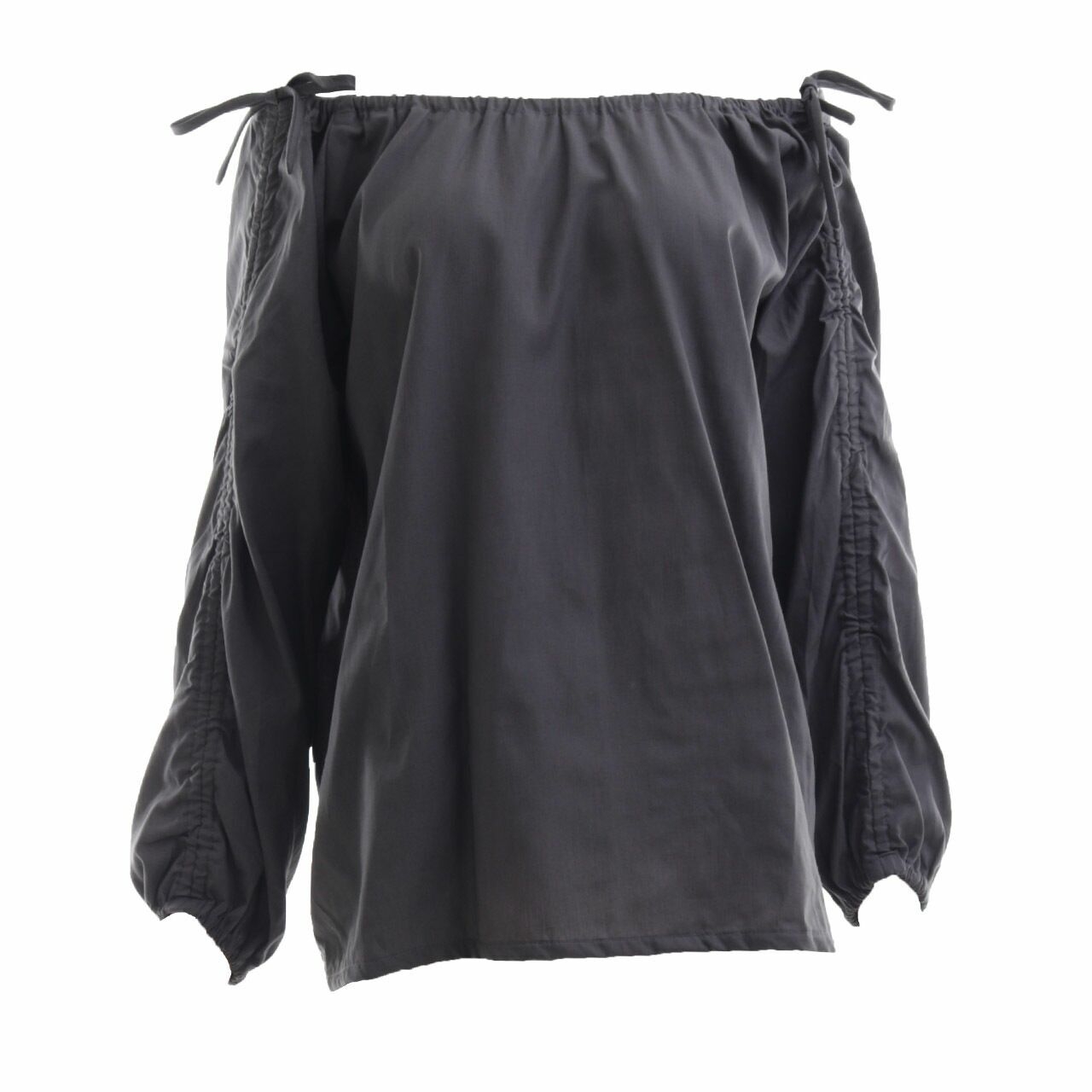 Private Collection Grey Bardot Blouse