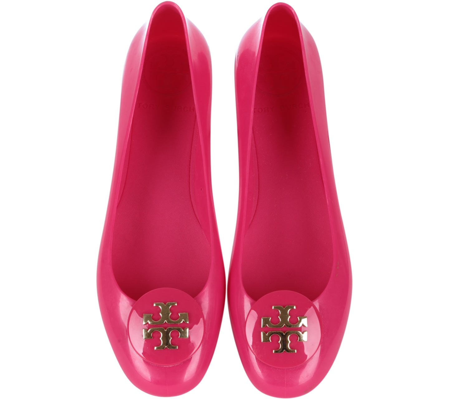 Tory Burch Pink Jelly Flats