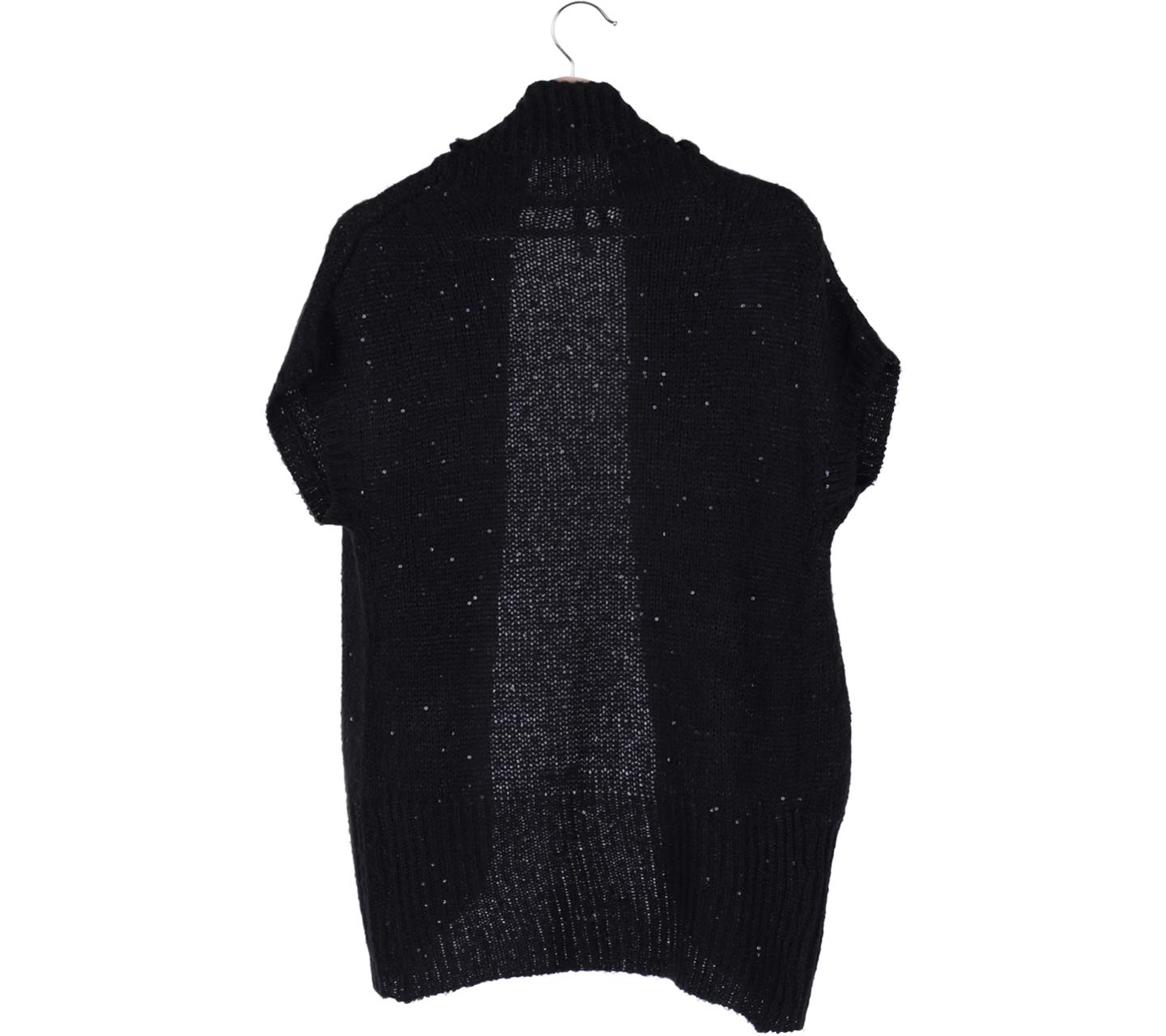 Guess Black Sequins Knitted Cardigan