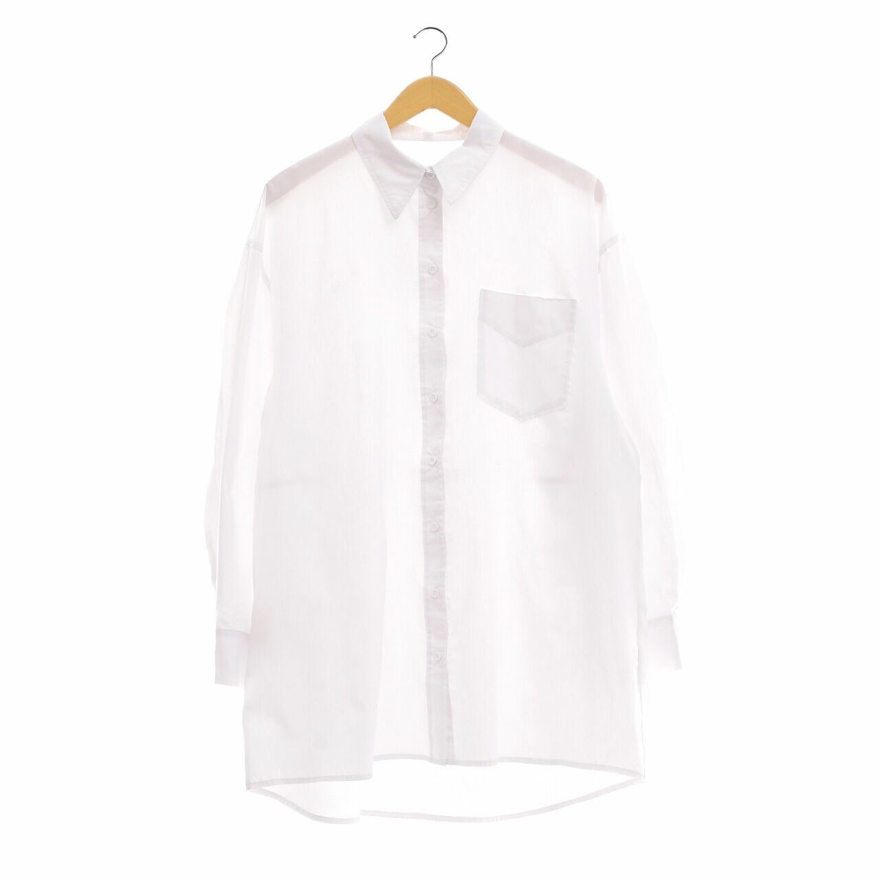 Private Collection White Pocket Shirt