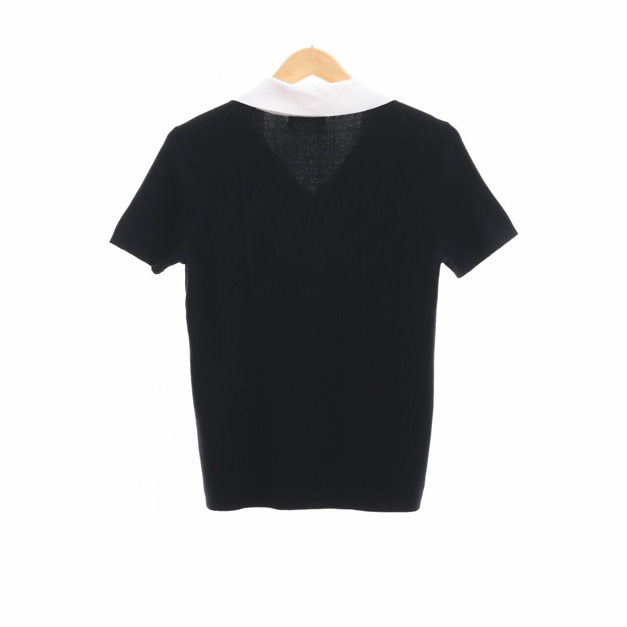 Cable Gauge Black Polo T-Shirt