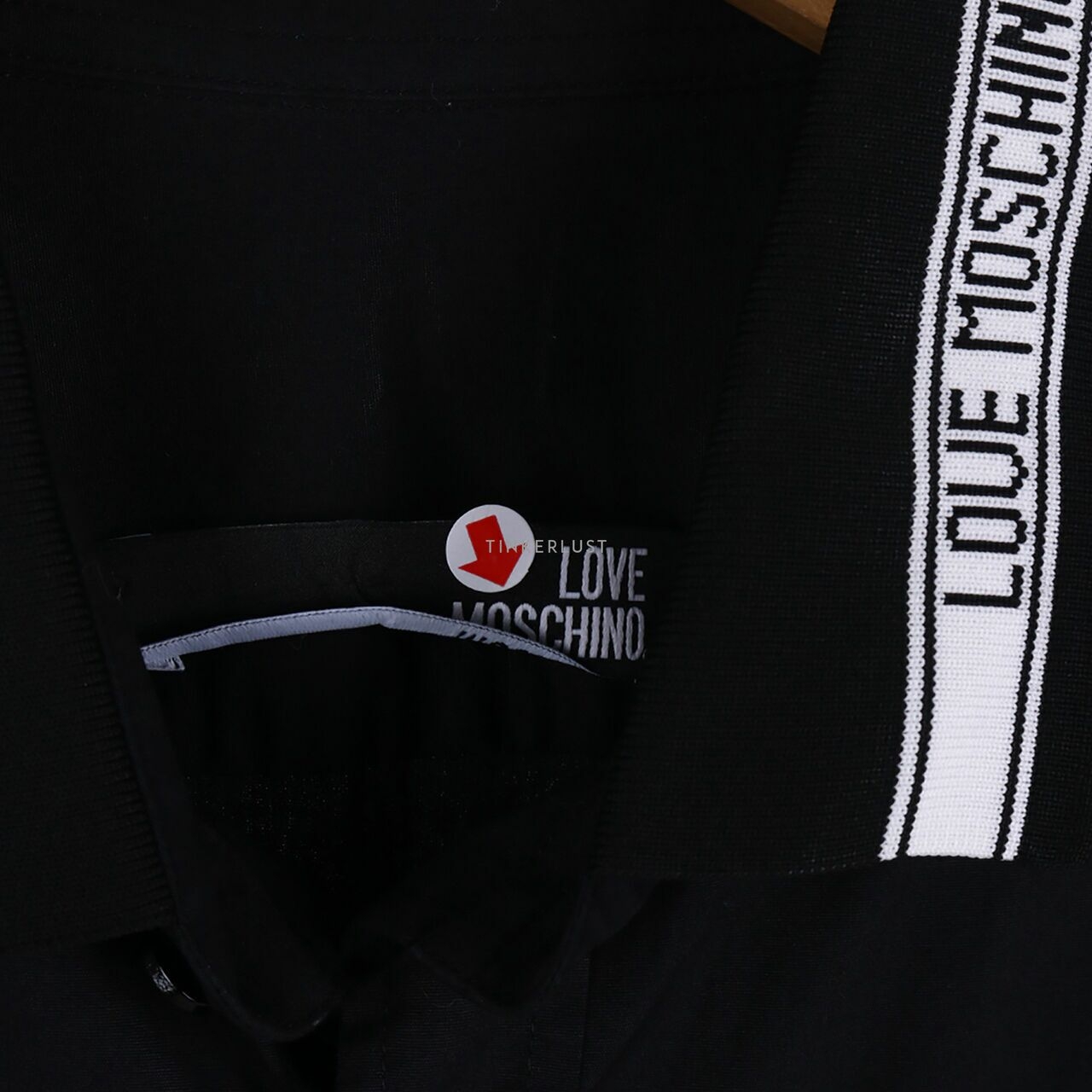 Love Moschino Black Long Sleeve Shirt 