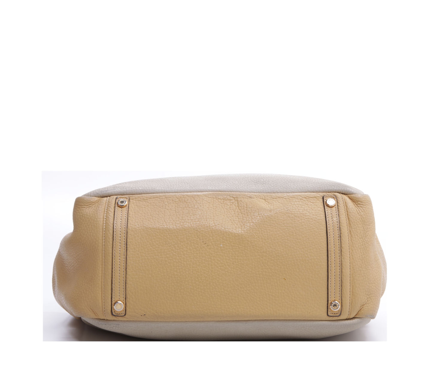 Accesoires De Mademoiselle Cream Leather Handbag
