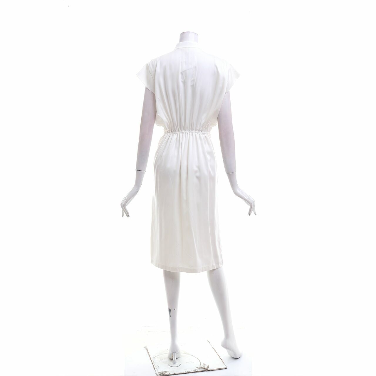 Masshiro Off White Midi Dress