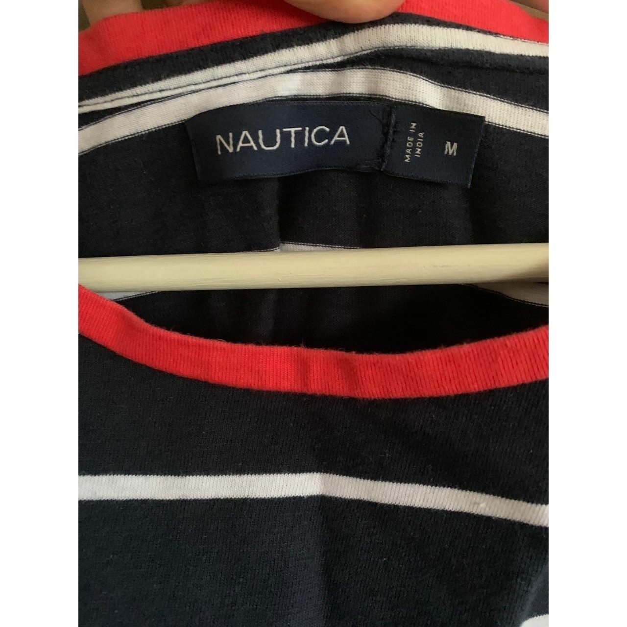 Nautica Multicolour Stripes Tshirt