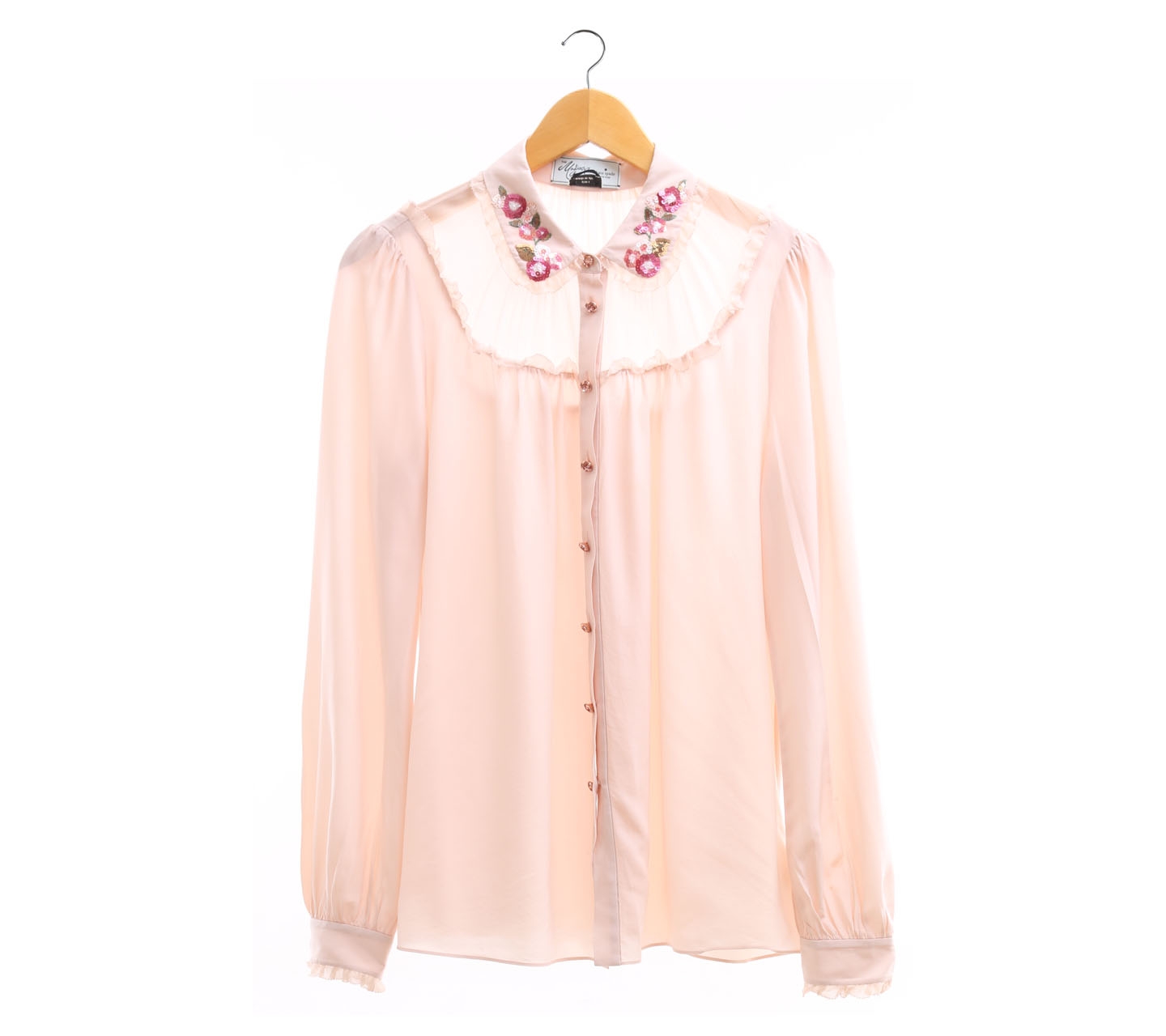 Kate Spade The Madison Ave Collection Peach Shirt
