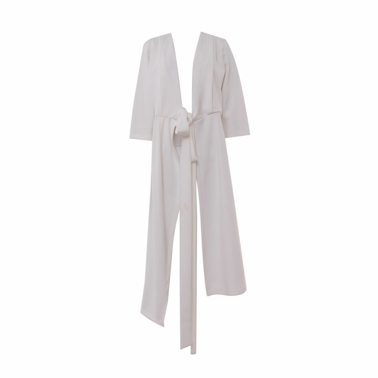 Vezzo White Llong Kimono