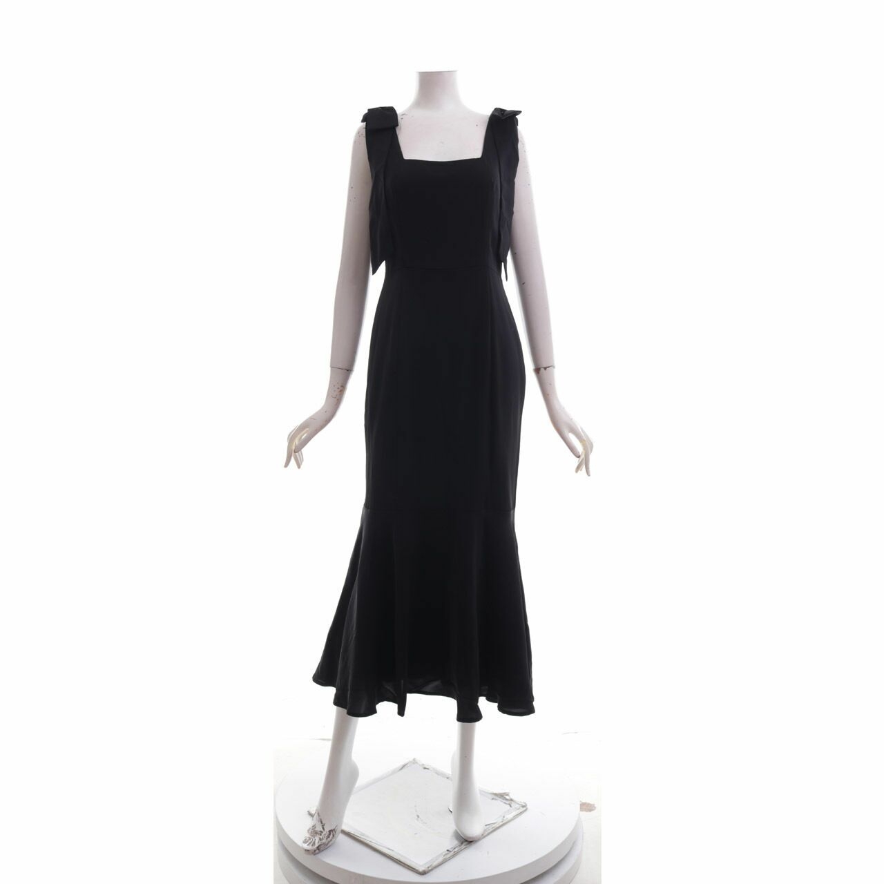 Megagamie Black Midi Dress