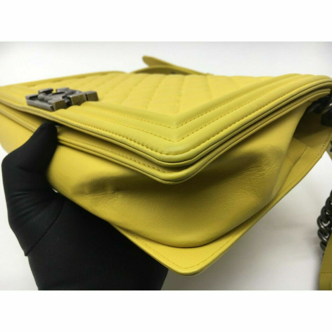 Chanel Yellow Sling Bag