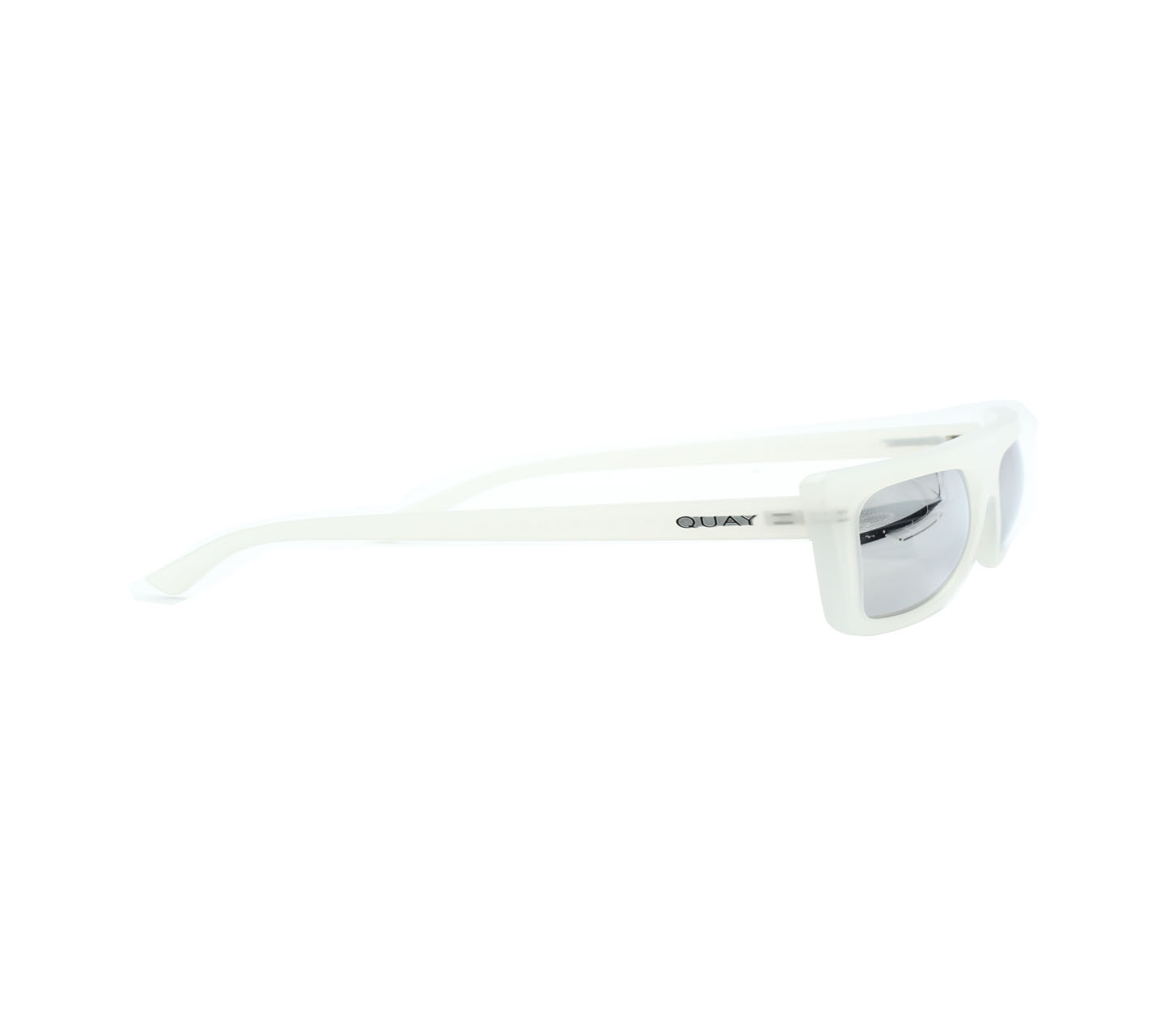 Quay Australia White Cafe Racer Sunglasses