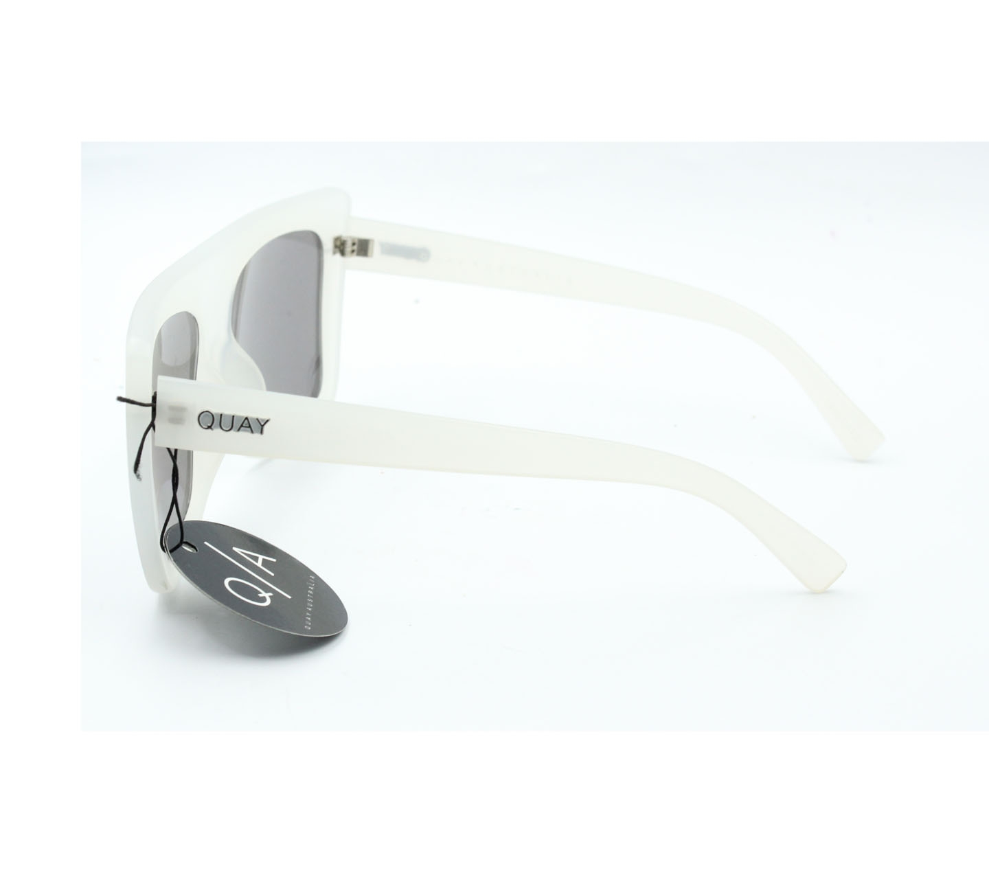 Quay Australia White Cafe Racer Sunglasses