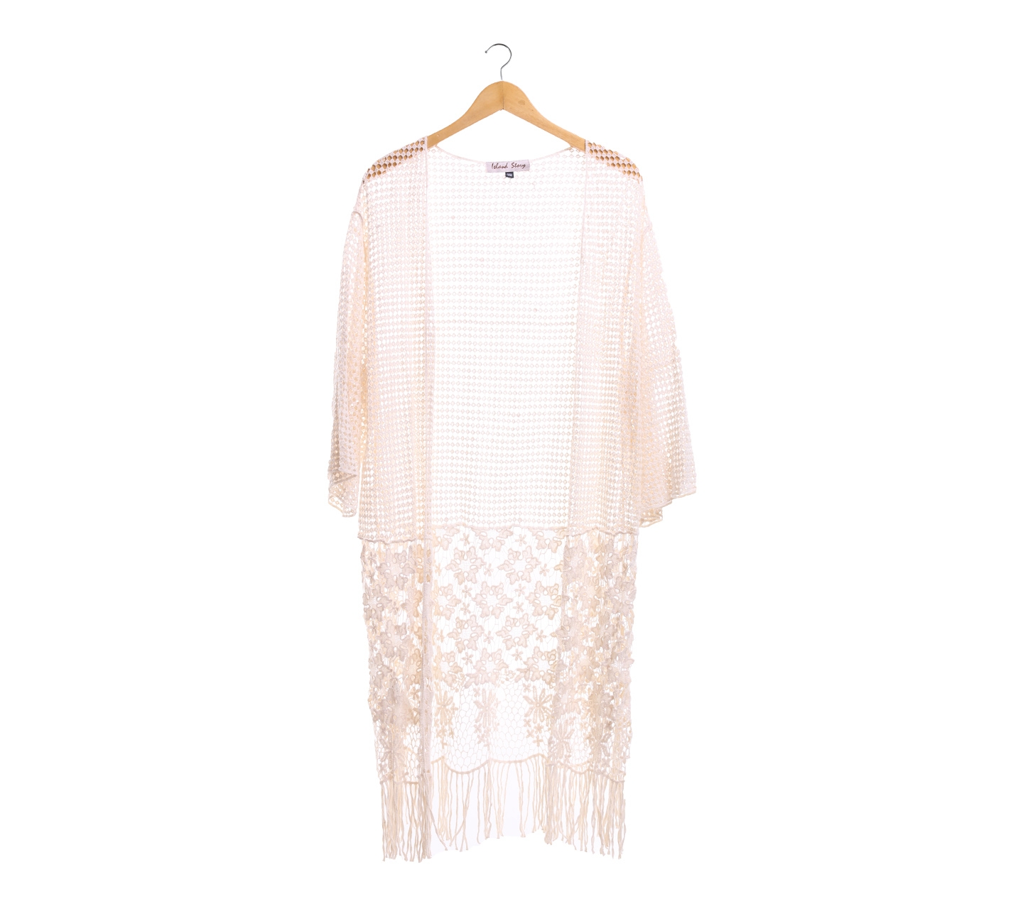 Island Story Cream Lace Outerwear