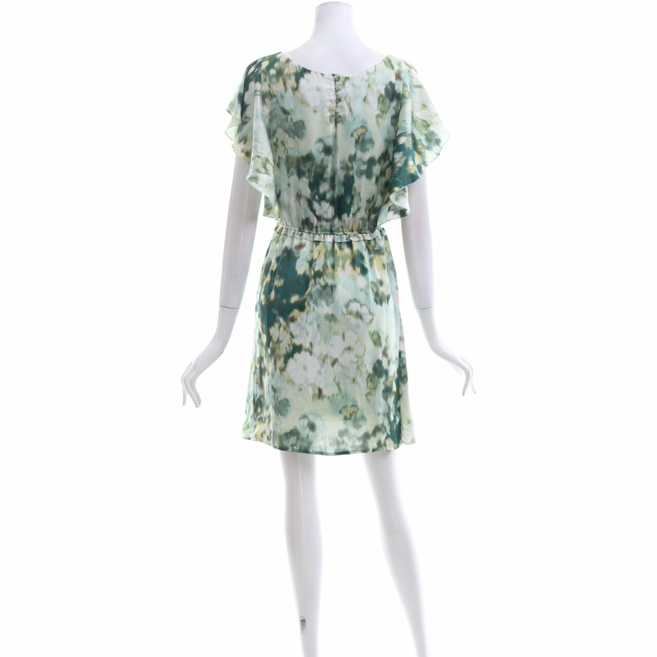 H&M Green Midi Dress