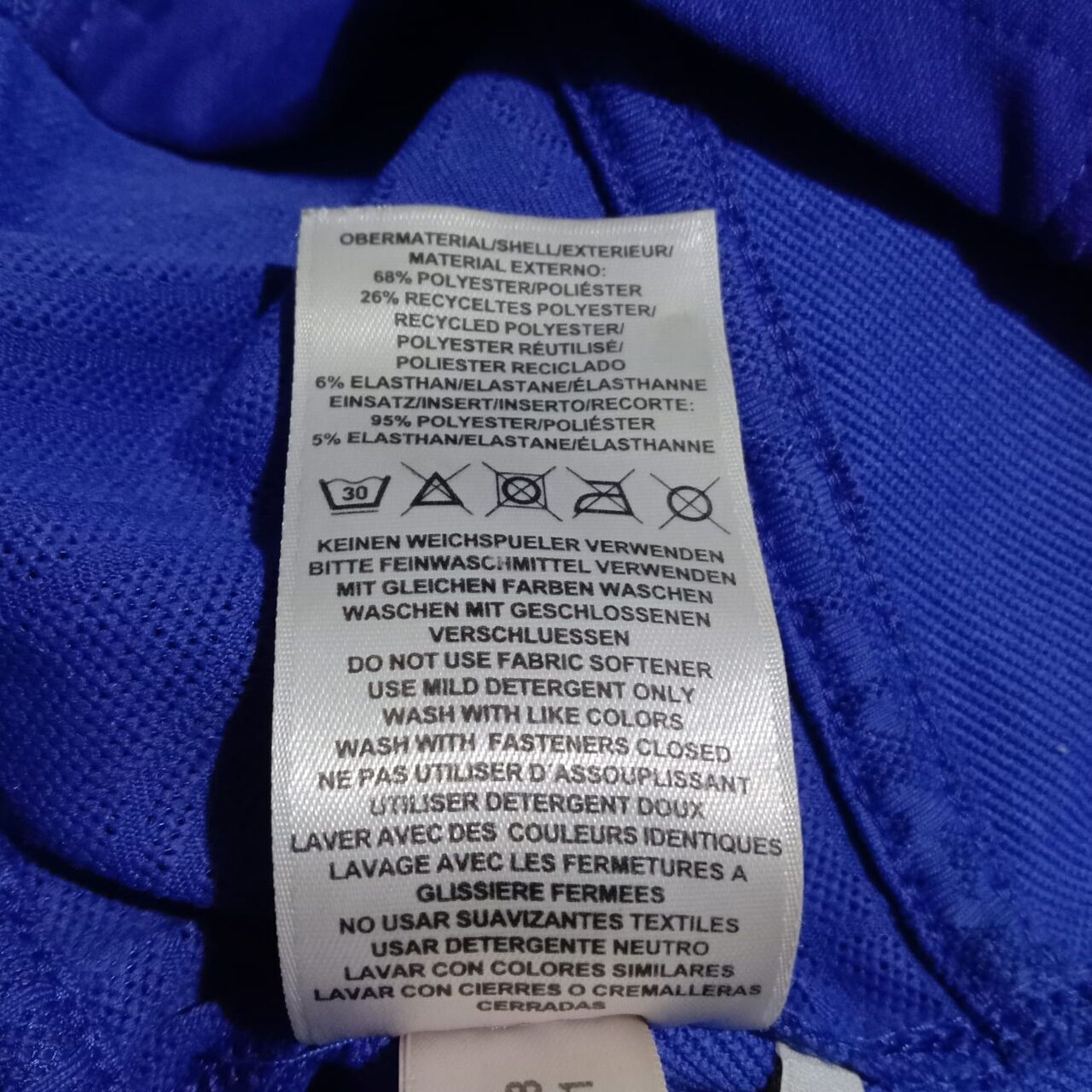 Adidas Blue Hoodie Jacket