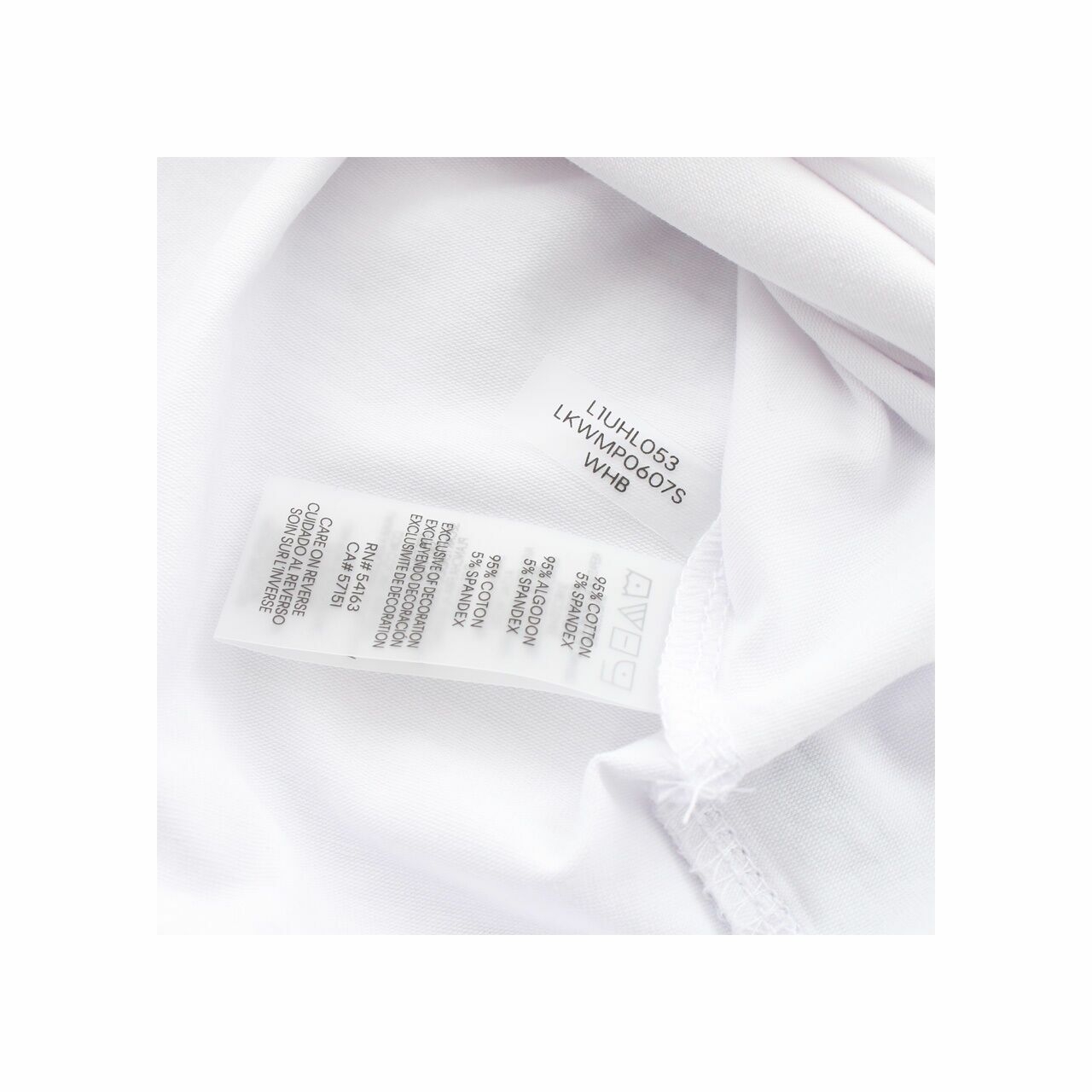 Karl Lagerfeld Long Sleeve White Tshirt