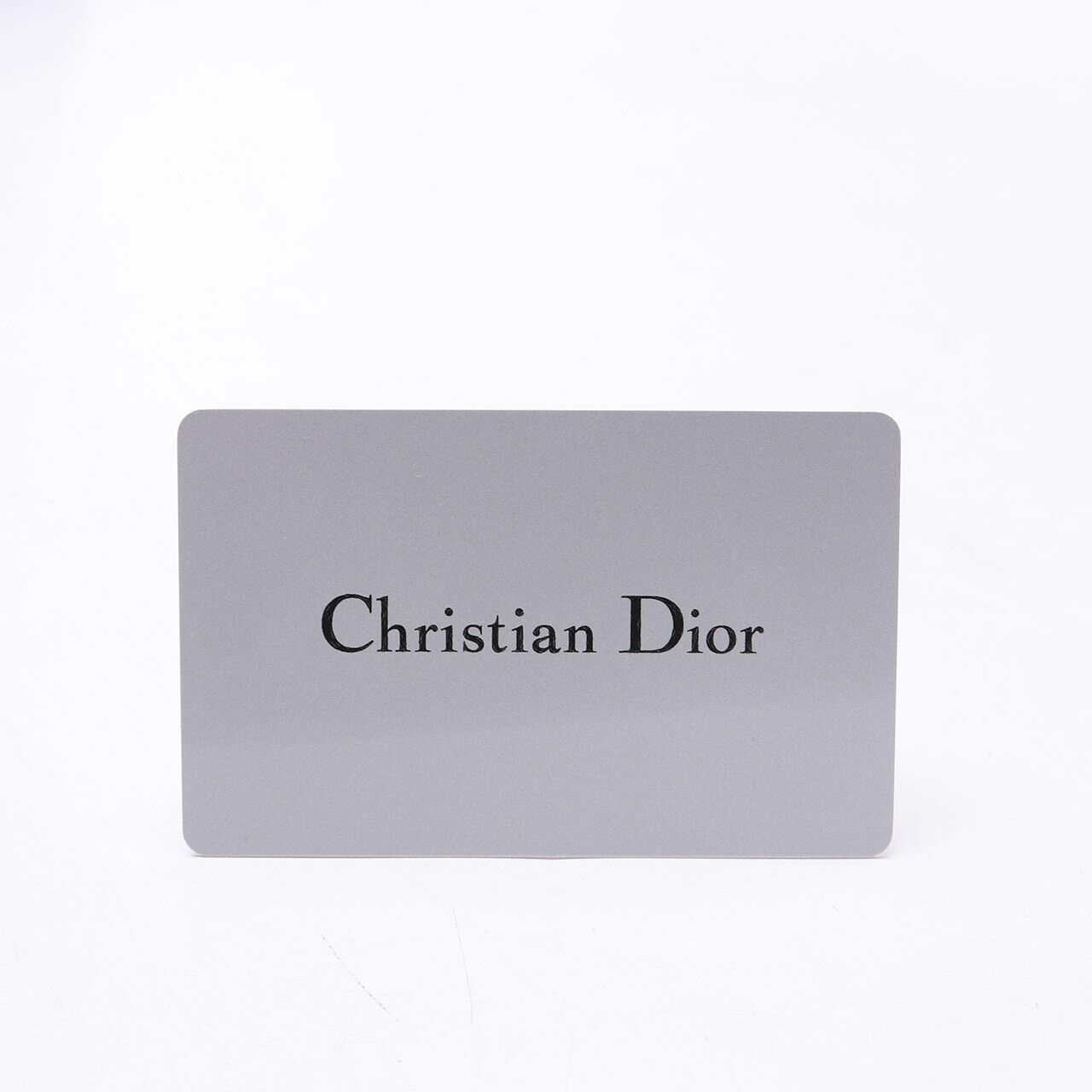 Christian Christian Dior Dark Blue/Black Oblique Saddle Bag