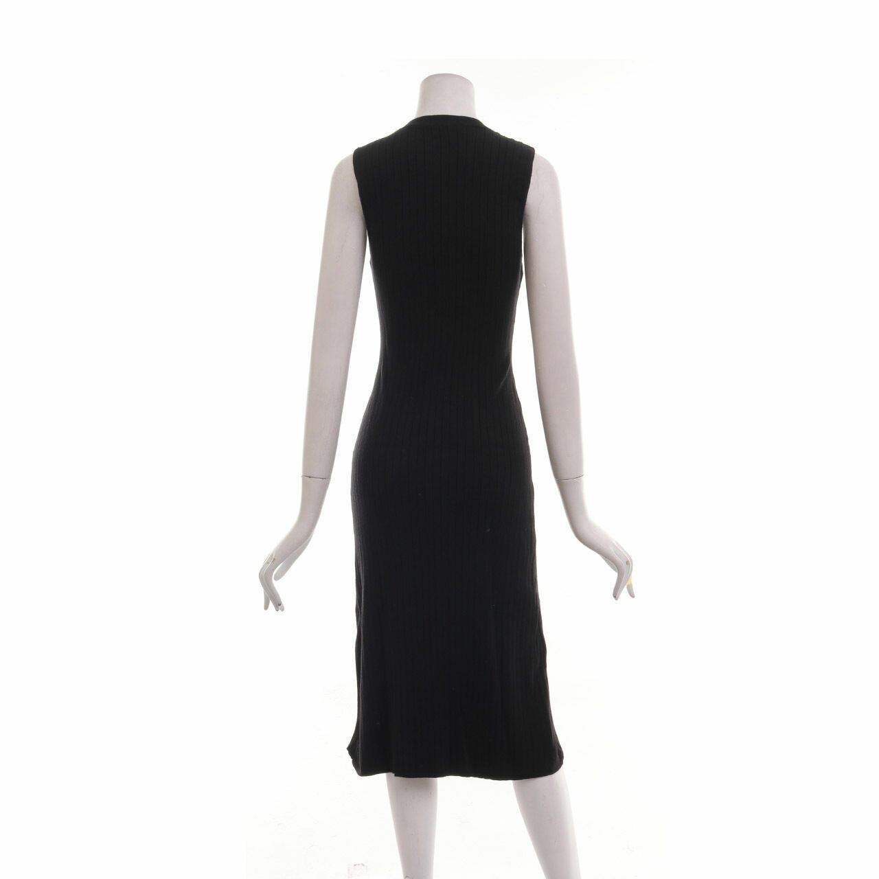 Pomelo. Black Midi Dress
