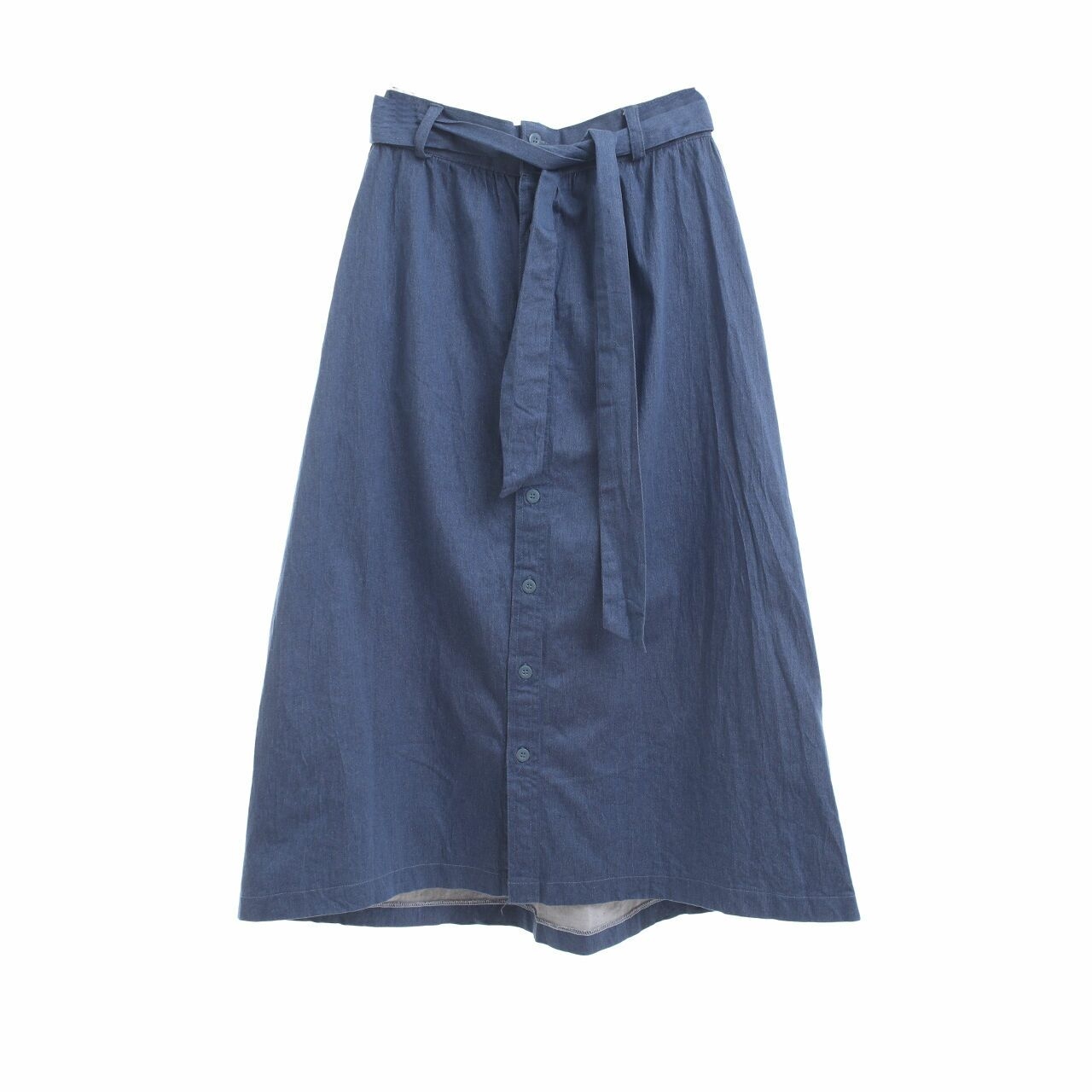 Trick tricky Blue Denim Maxi Skirt