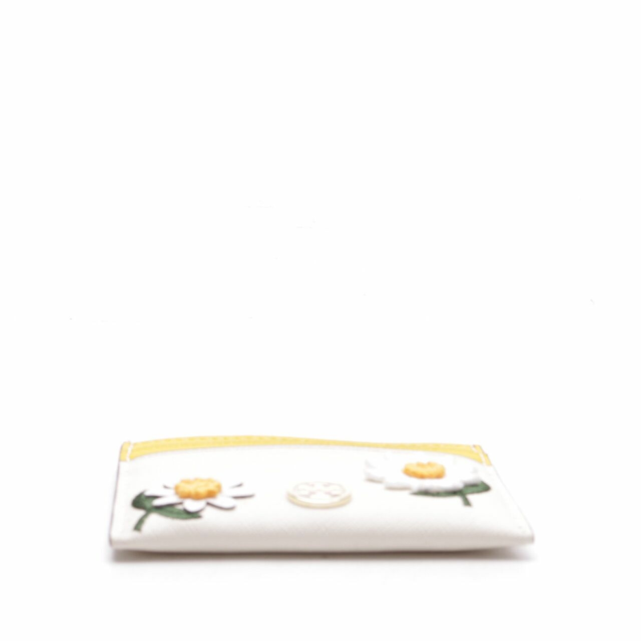 Tory Burch Robinson Floral Embroidered Card Case