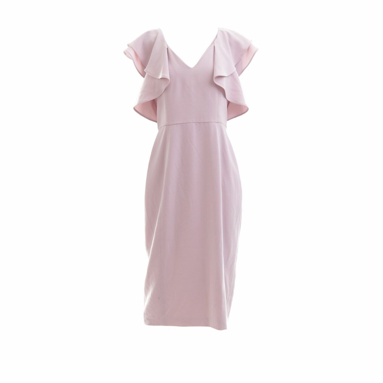 Collate The Label Dusty Pink Midi Dress