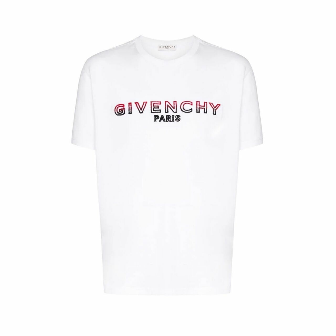 Givenchy Men's White Cotton T-Shirt