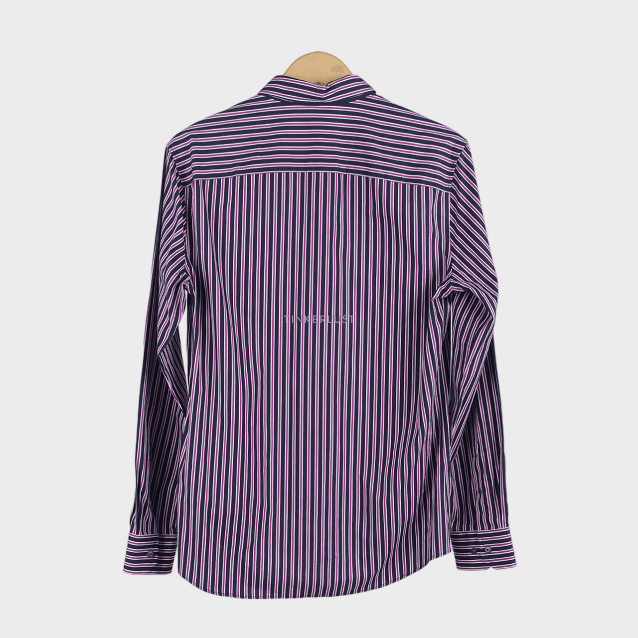 G2000 Black & Purple Stripes Shirt