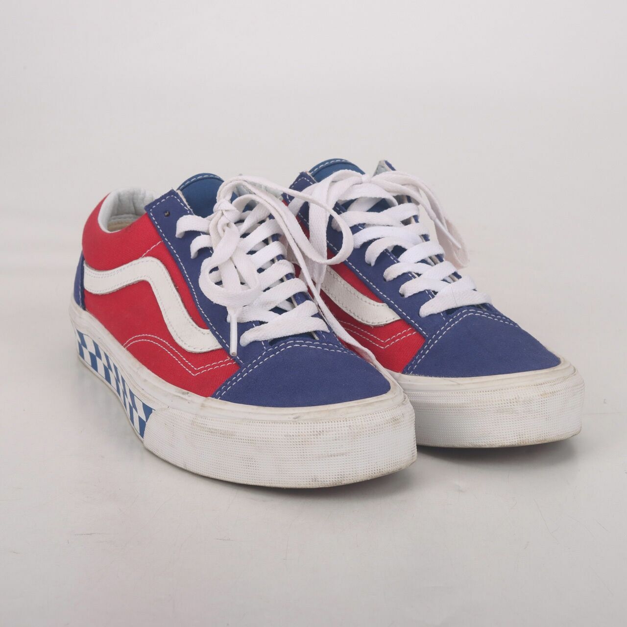 Vans Blue & Red Sneakers