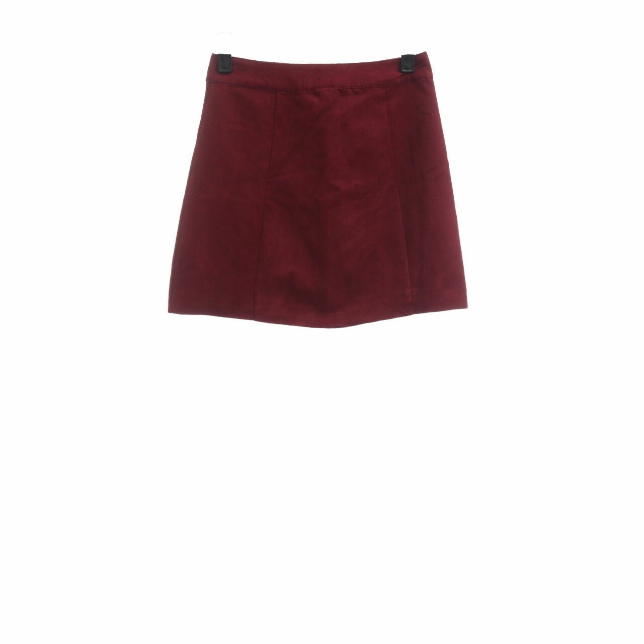 H&M Maroon Mini Skirt 