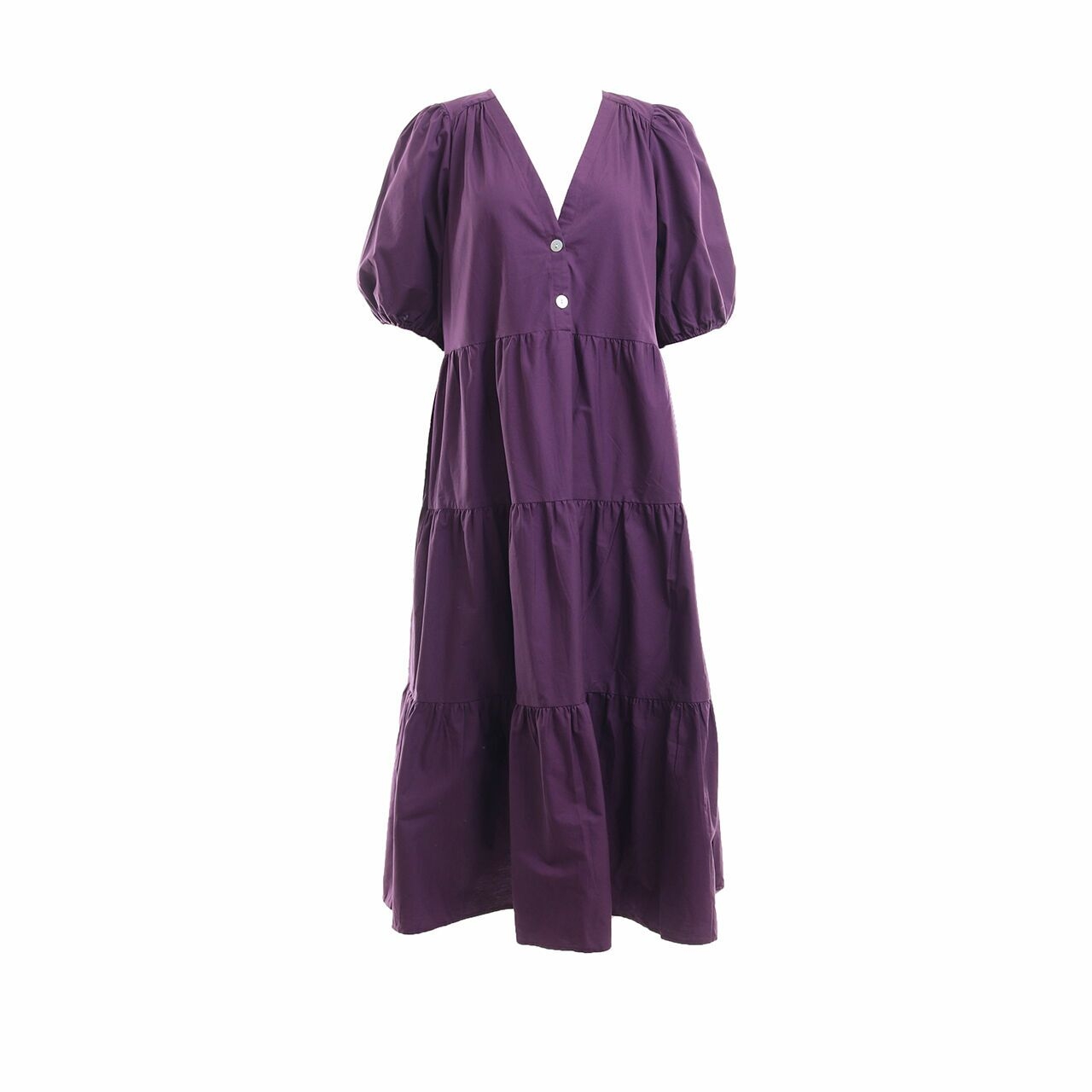 3Mongkis Purple Midi Dress