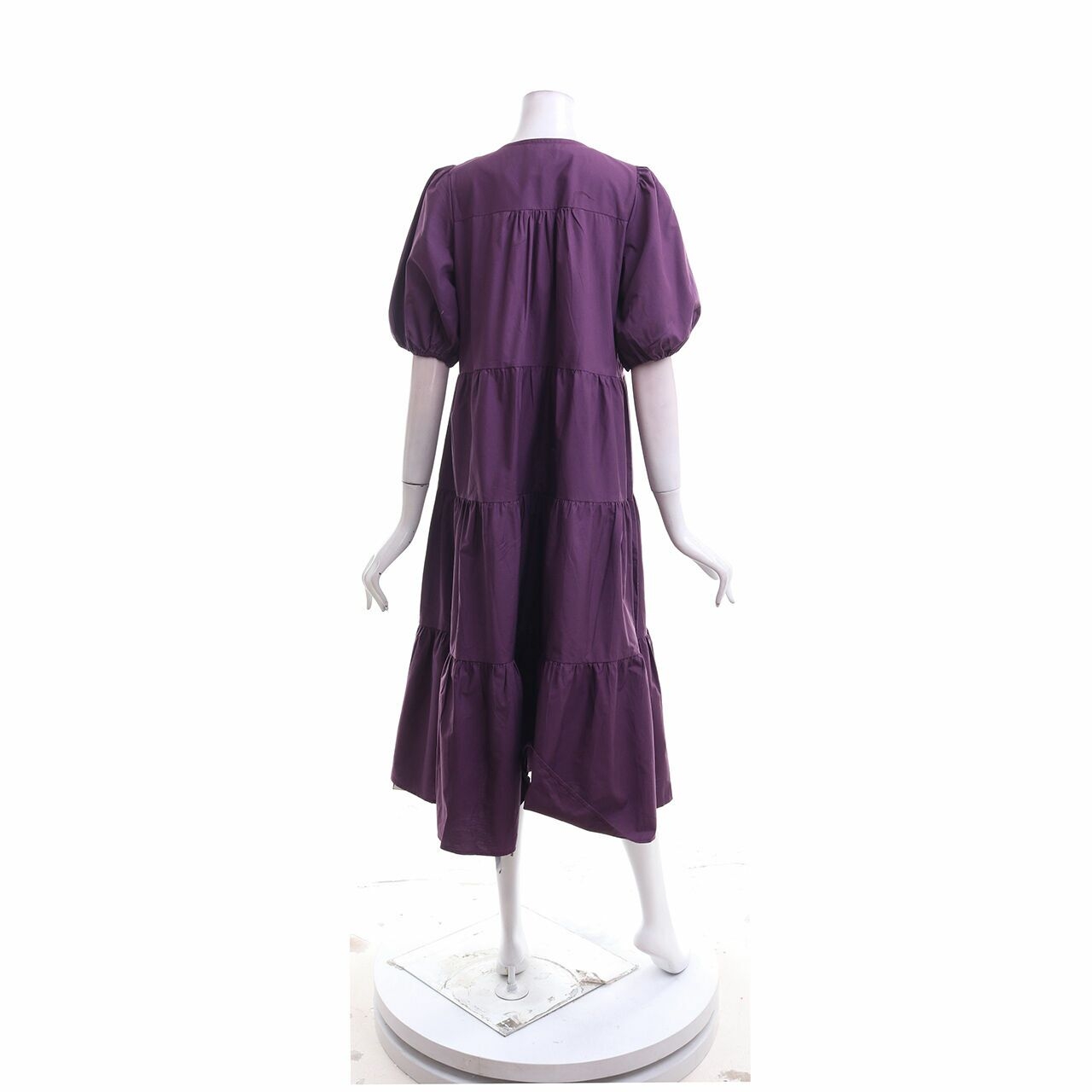 3Mongkis Purple Midi Dress