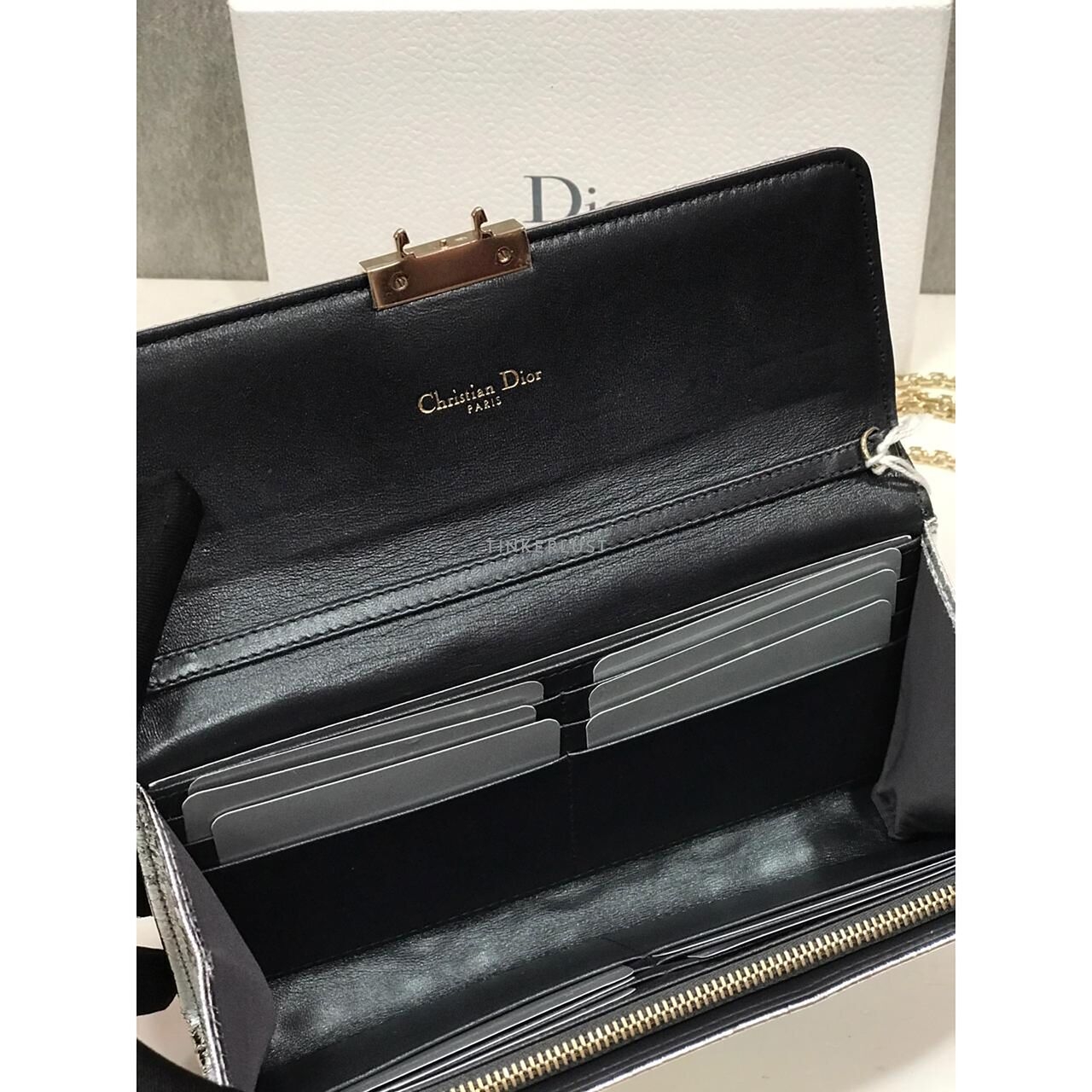 Christian Dior Lady Dior LG Wall Deerskin GHW 2016 Sling Bag