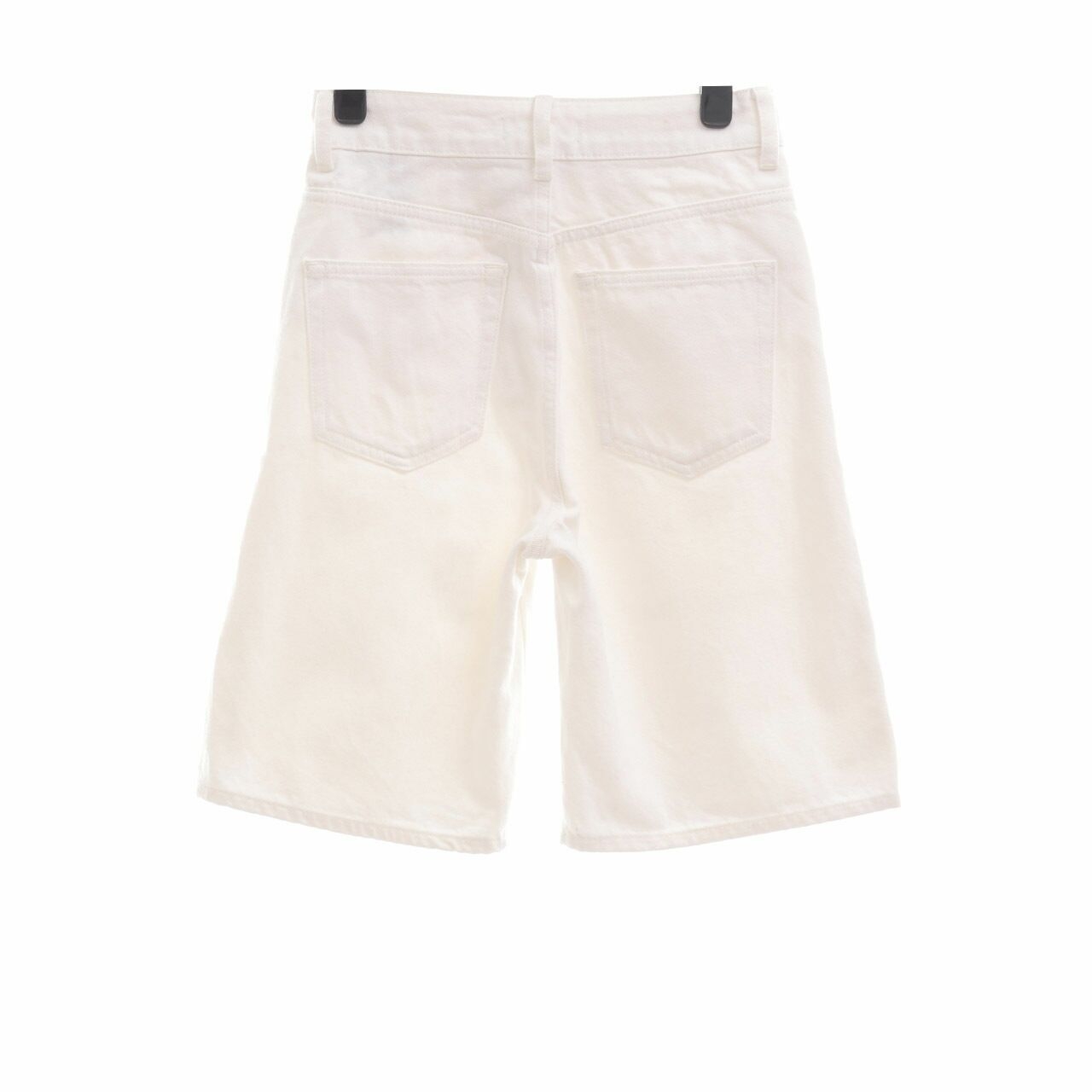 H&M Off White Denim Short Pants