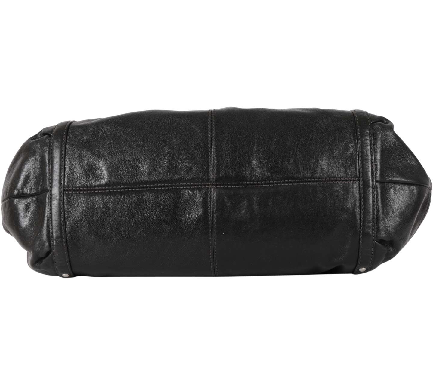 Coach Black Leather Shoulder Bag