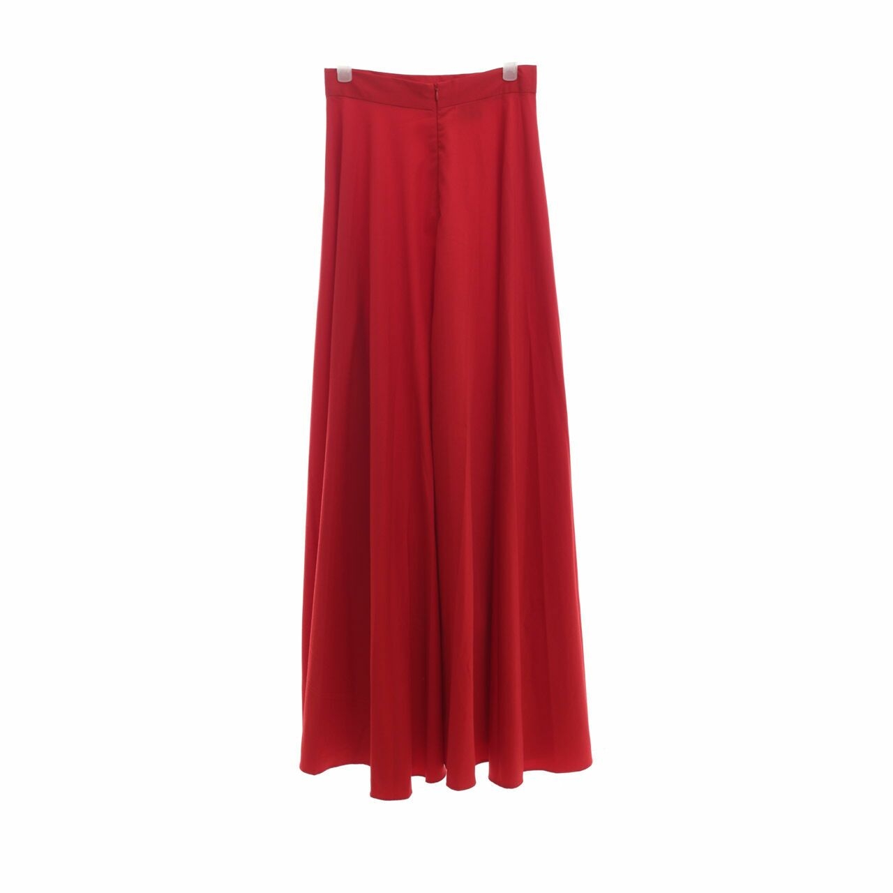 Chlorine Red Maxi Skirt