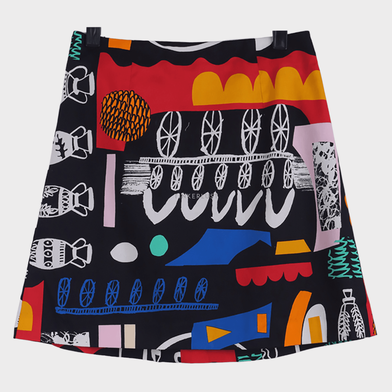 gorman x Claire Johnson Multicolour Printed Mini Skirt