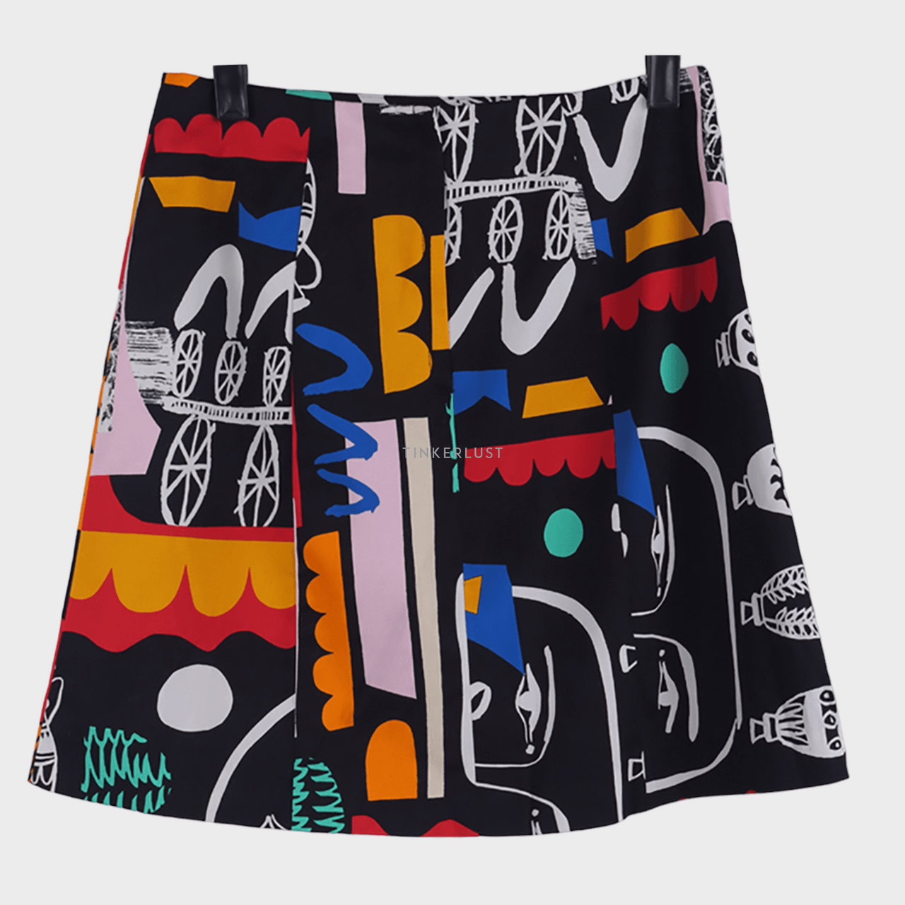 gorman x Claire Johnson Multicolour Printed Mini Skirt
