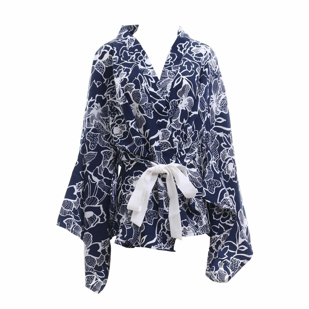 Amita House Patterned Blue Outerwear