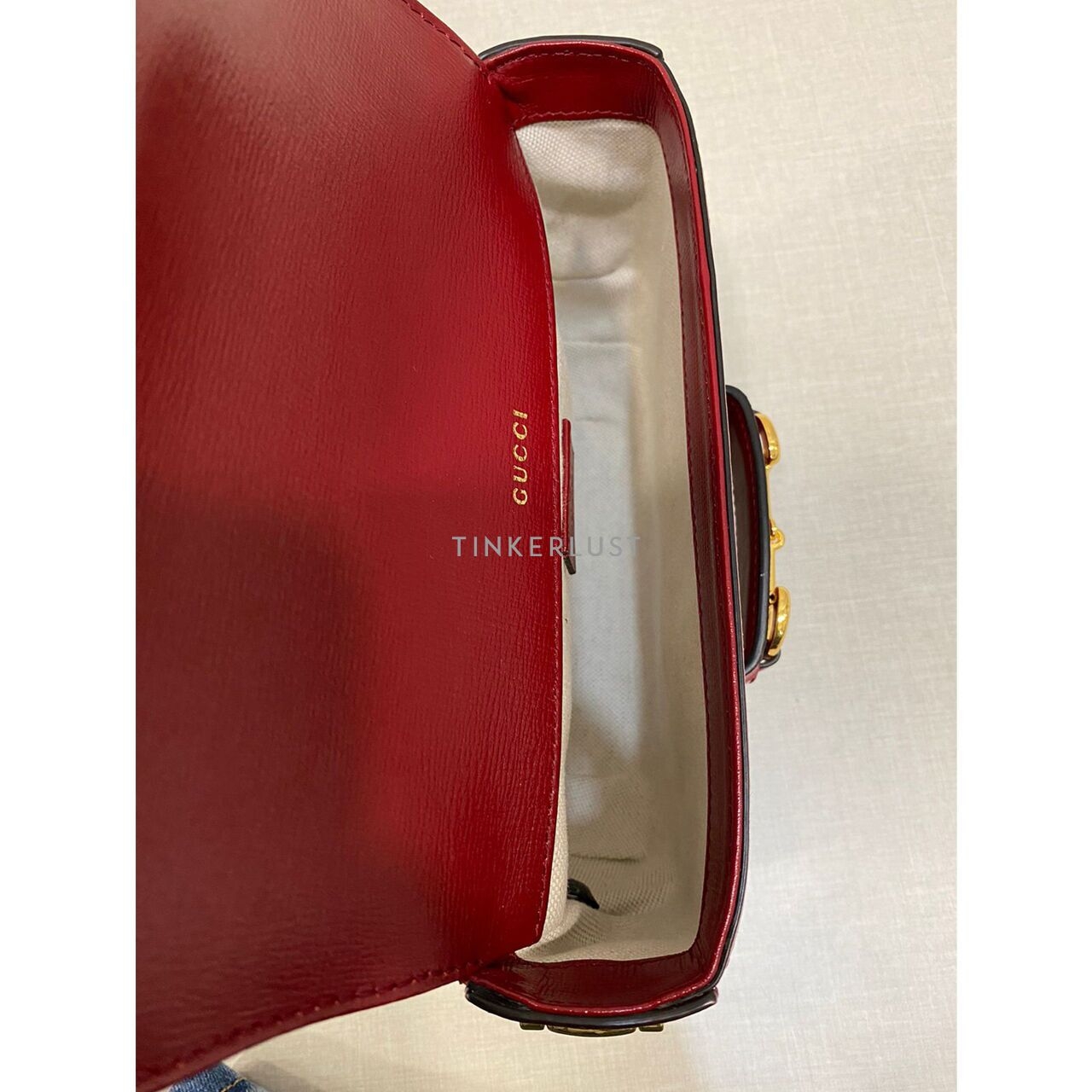 Gucci Horsebit Red 2023 Sling Bag