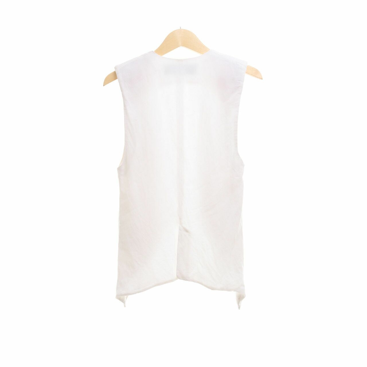 Zara Off White Vest