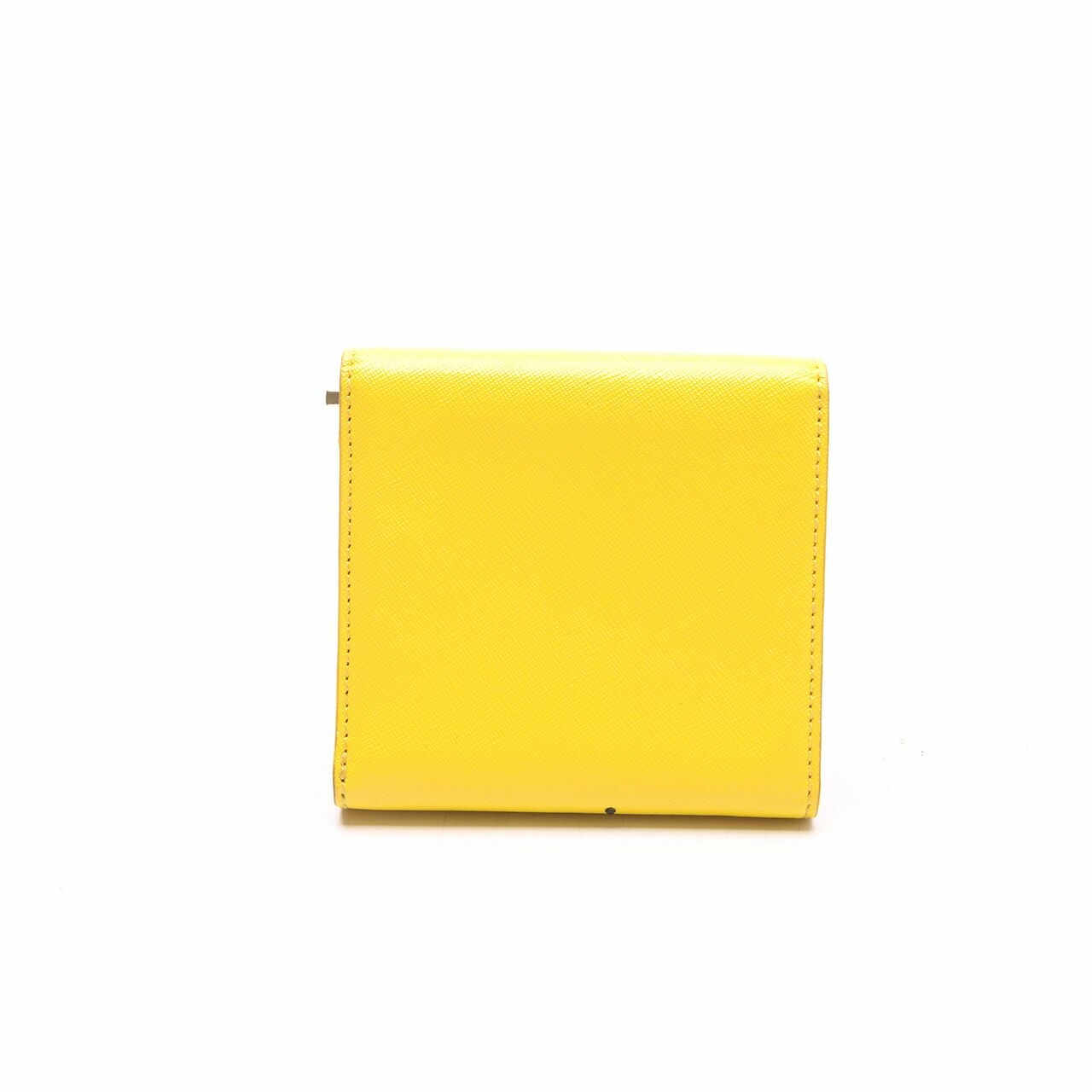 Tory Burch Yellow Flap Wallet 