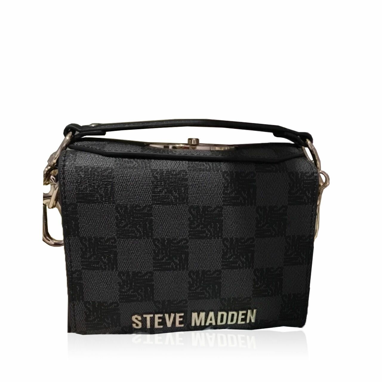 Steve Madden Bdeen Black Box Bag