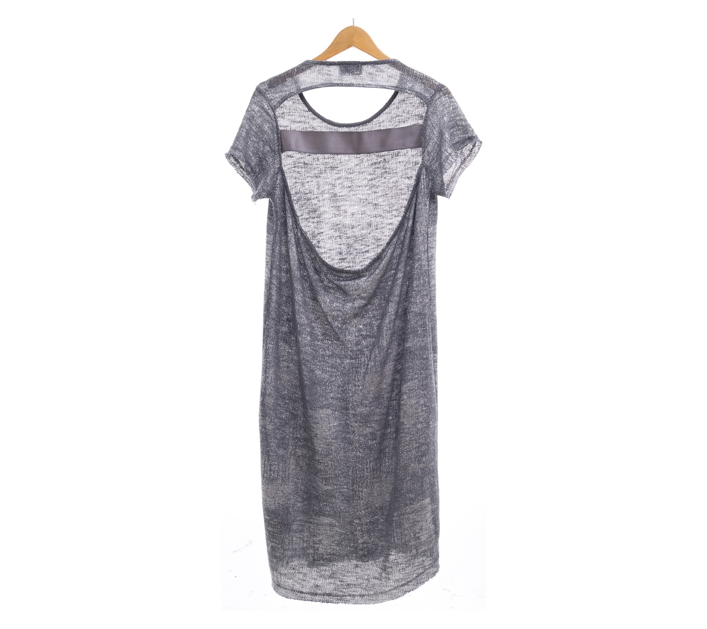 Mystic Grey Midi Dress