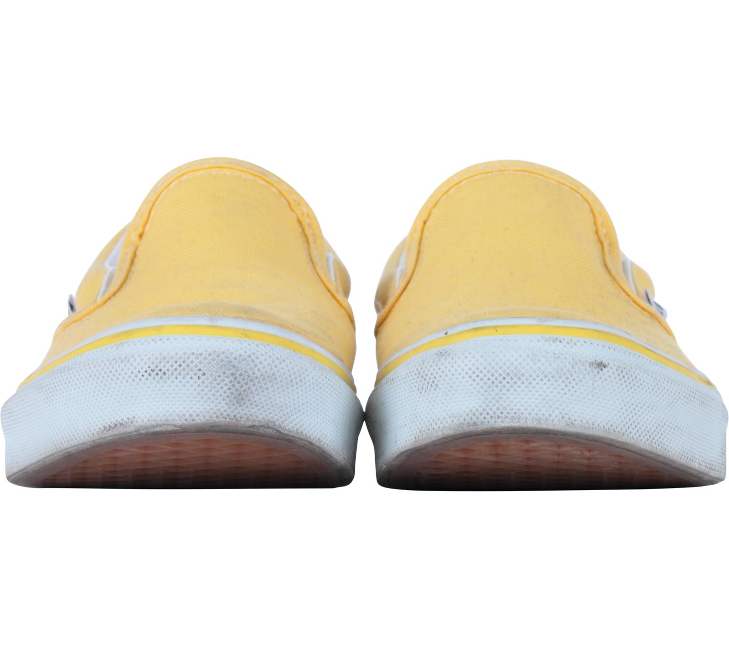 Vans Yellow Classic Slip-On Sneakers