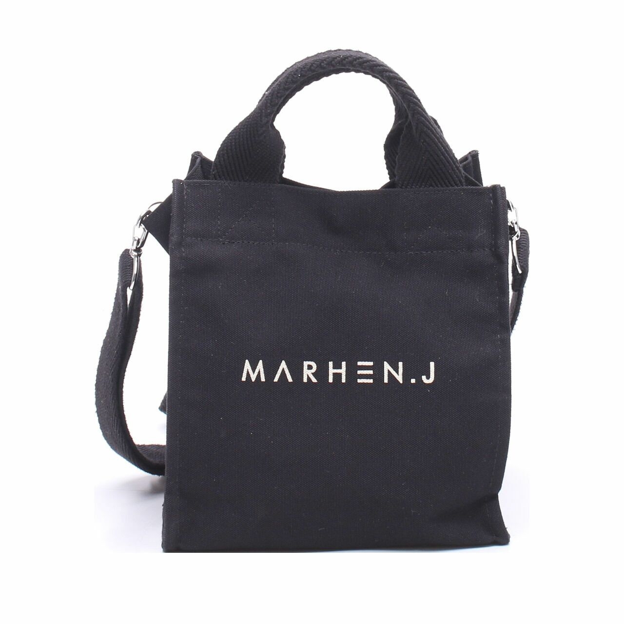 Marhen J Ricky Mini Black Satchel Bag